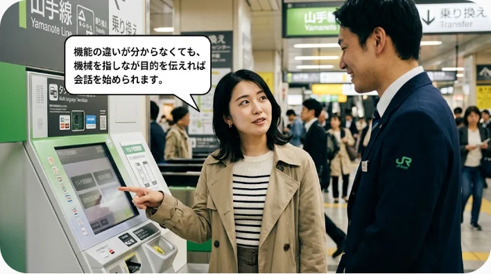 ガラス面やタッチパネル、用紙トレイを備えた複合コピー機