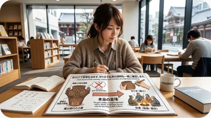柳の輪、クモの巣状の網、中央の穴、ビーズ、羽根から成るドリームキャッチャー