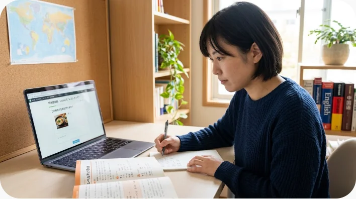 海外通販の商品未着について英語の問い合わせメールを書いている日本人学習者
