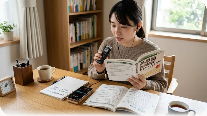 診察室で医師に手首を診てもらいながら患者が痛む場所を指して説明している場面